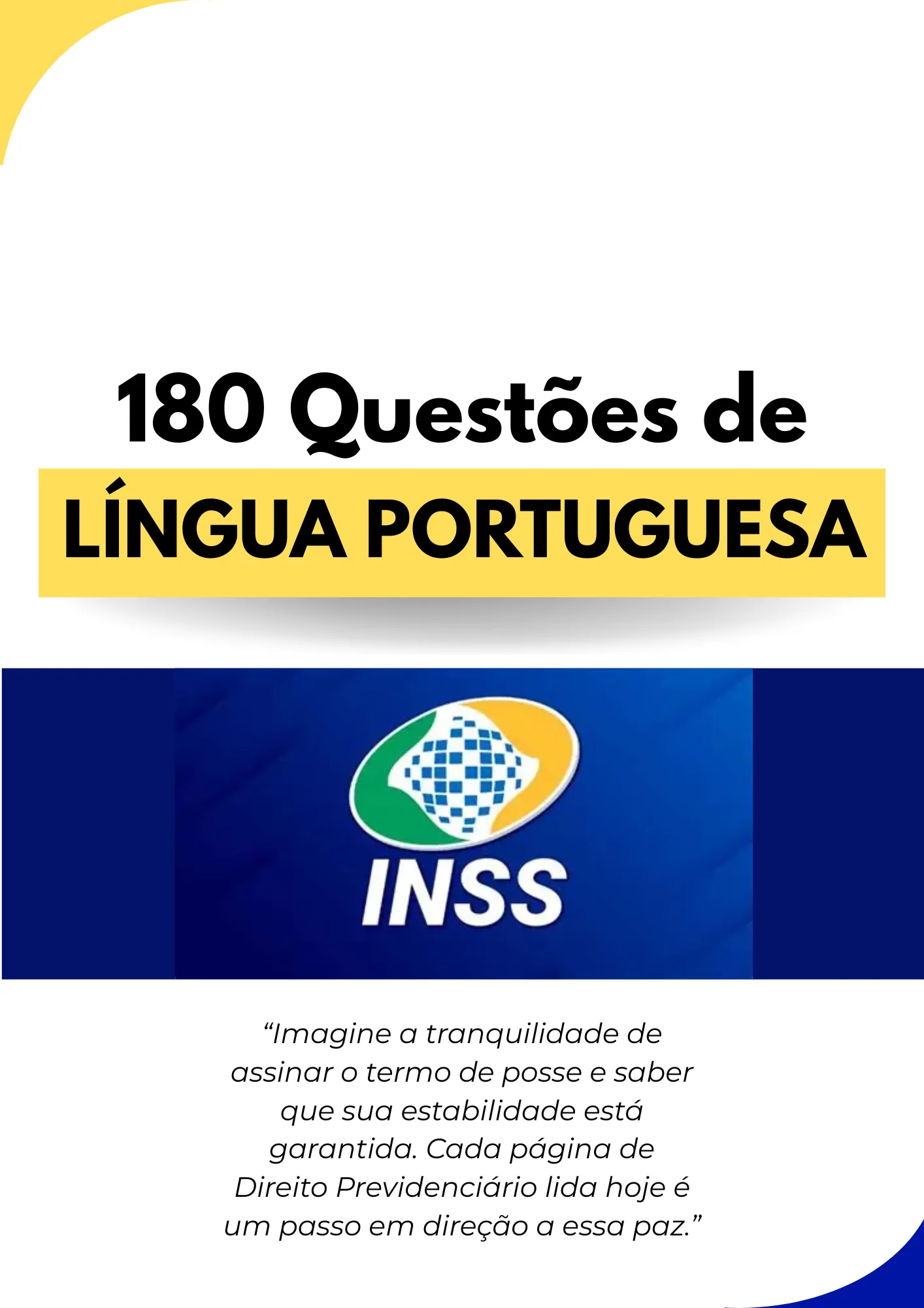 Capa Língua Portuguesa
